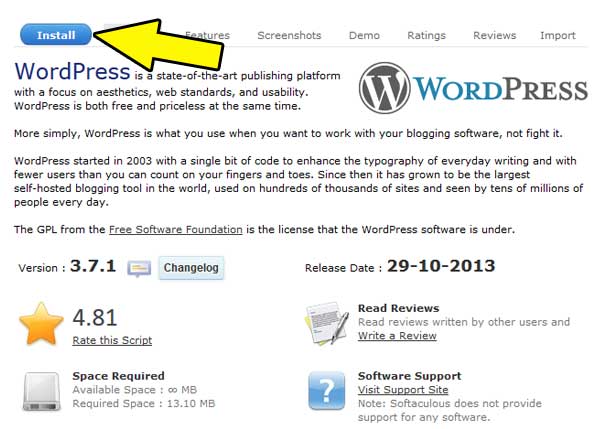 wordpress-install